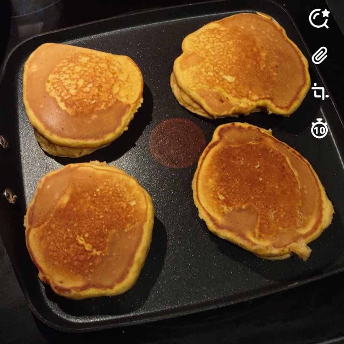 Fluffy Pumpkin Pancakes